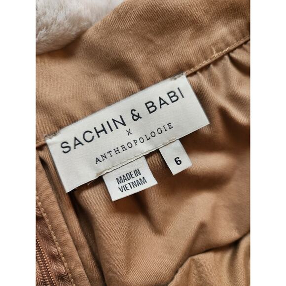 NWD Anthropologie Sachin & Babi Jacquard Tiered Maxi Skirt Sz 6 $170 - Picture 7 of 12